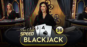 Speed Blackjack 36 - The Club