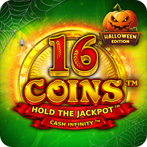 16 Coins Hold the Jackpot Halloween edition