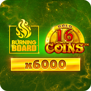16 Coins Gold Burning Board